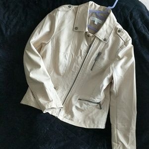 New York and company faux leather jacket